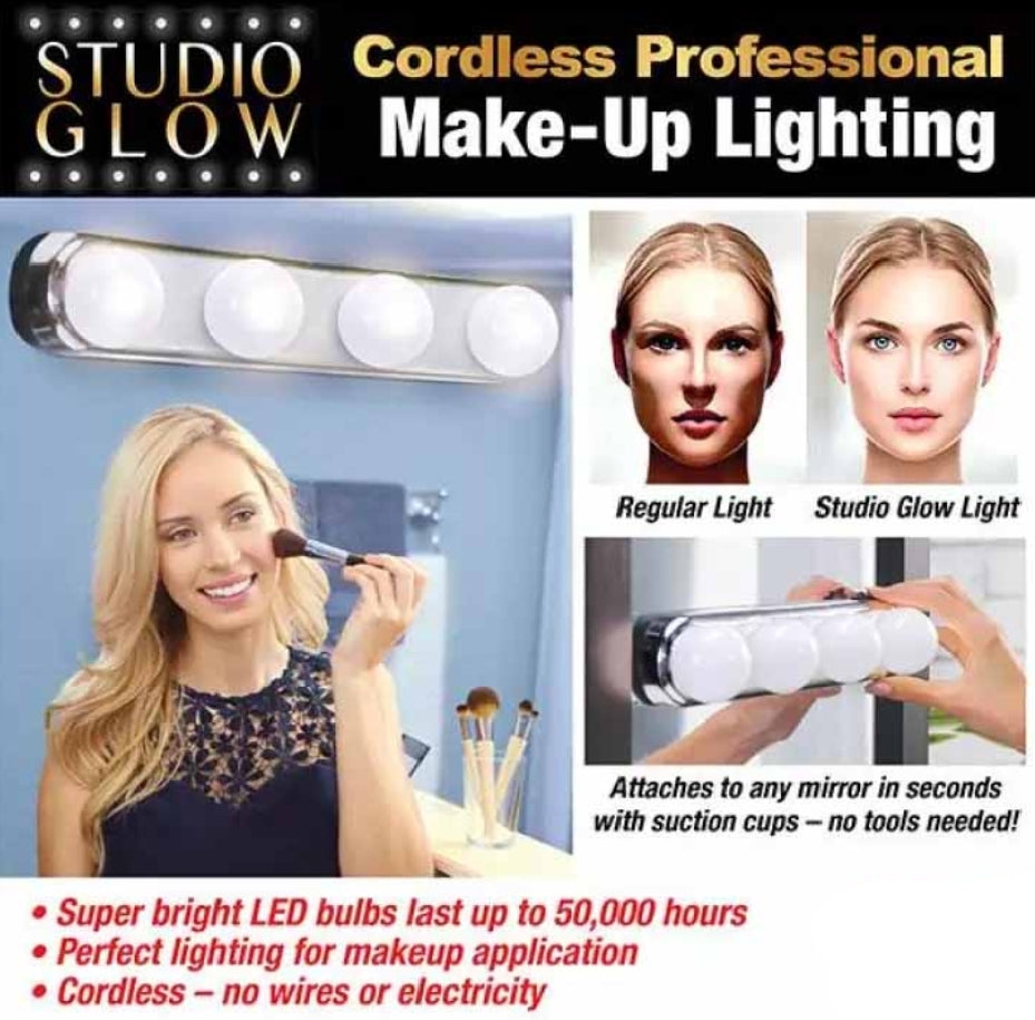 Studio Glow makeup mirror vanity light