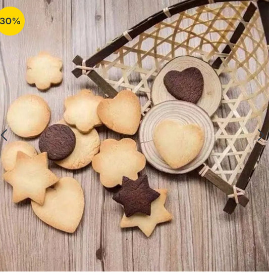 Set Of 12 Stainless Steel Cookie Cutter, Biscuit Baking Mold, Stainless Steel Cookie Mold, Biscuit Press Stamp, Mini Shapes Fondant Cutter Set, Baking Accessories Cake Decoration Tool, Geometric Set for Biscuit Cutter