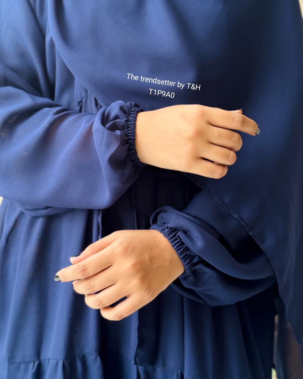 Abaya 3 Frill