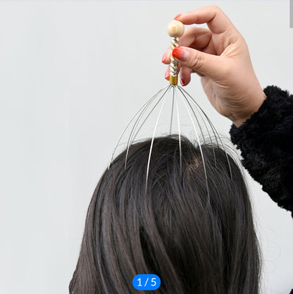 Octopus Type Head scalp Massager