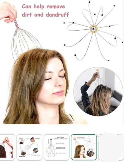 Octopus Type Head scalp Massager