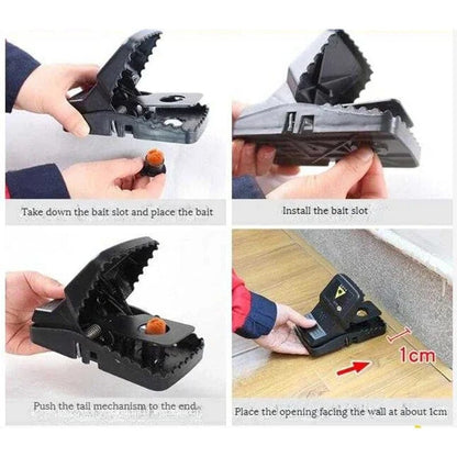 Mouse trap Powerful Reusable Mouse Traps - Snap Rodent Killer for Home and Industrial Use