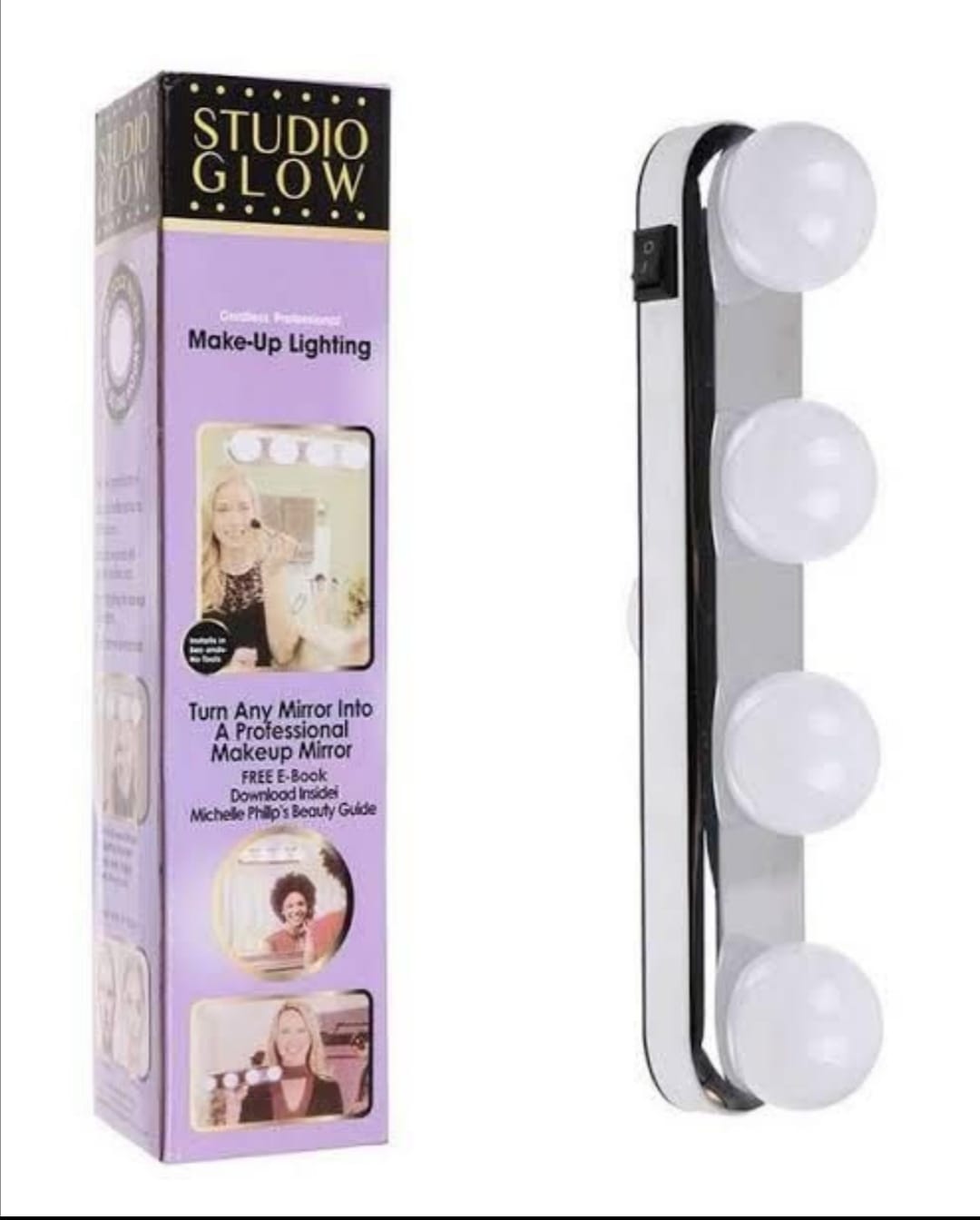 Studio Glow makeup mirror vanity light