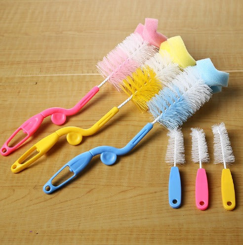 Baby feeder cleaning brush 2 piece 360 Rotation very high quality